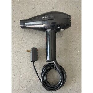 Elchim 2001 Professional Hair Dryer 1875 Watts BLACK High Pressure tested